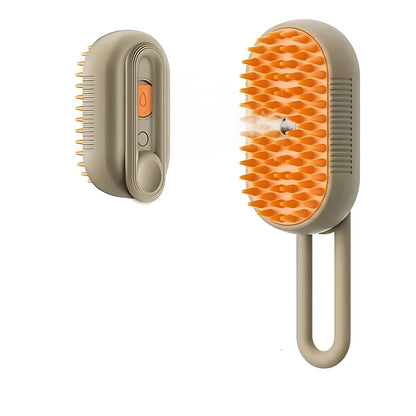 FurMist — 3-in-1 Steam Grooming Brush for pets
