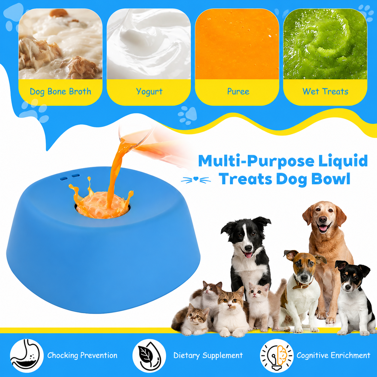 LickDish — Anti-Anxiety Slow Feeder for Dogs