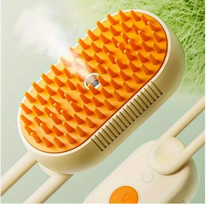 FurMist — 3-in-1 Steam Grooming Brush for pets